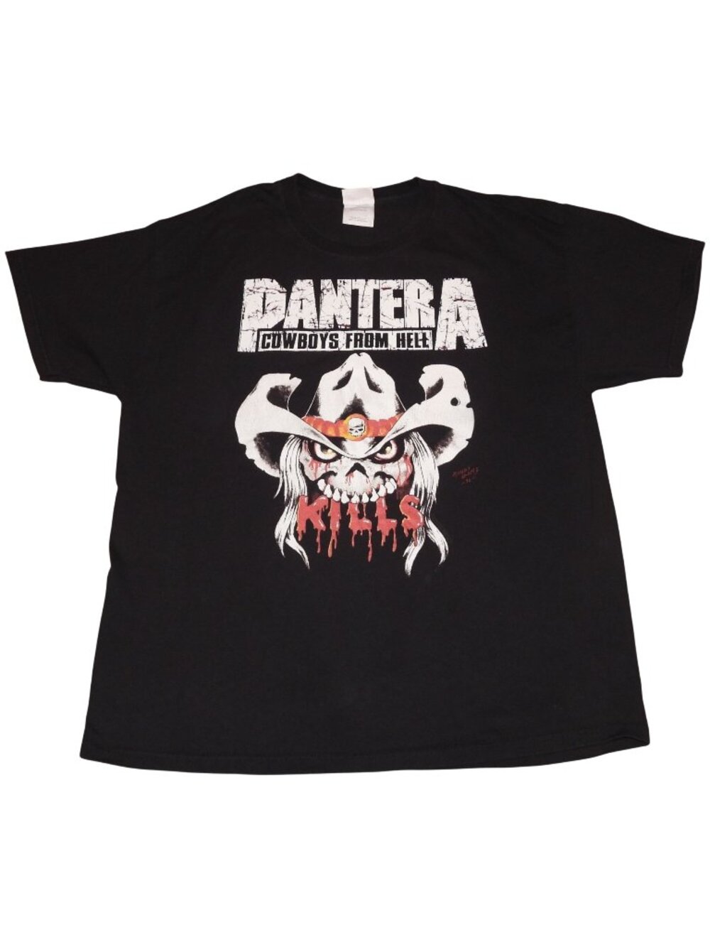 Vintage Pantera Kills Cowboys From Hell Obituary Europe Tour T-shirt Men's XL